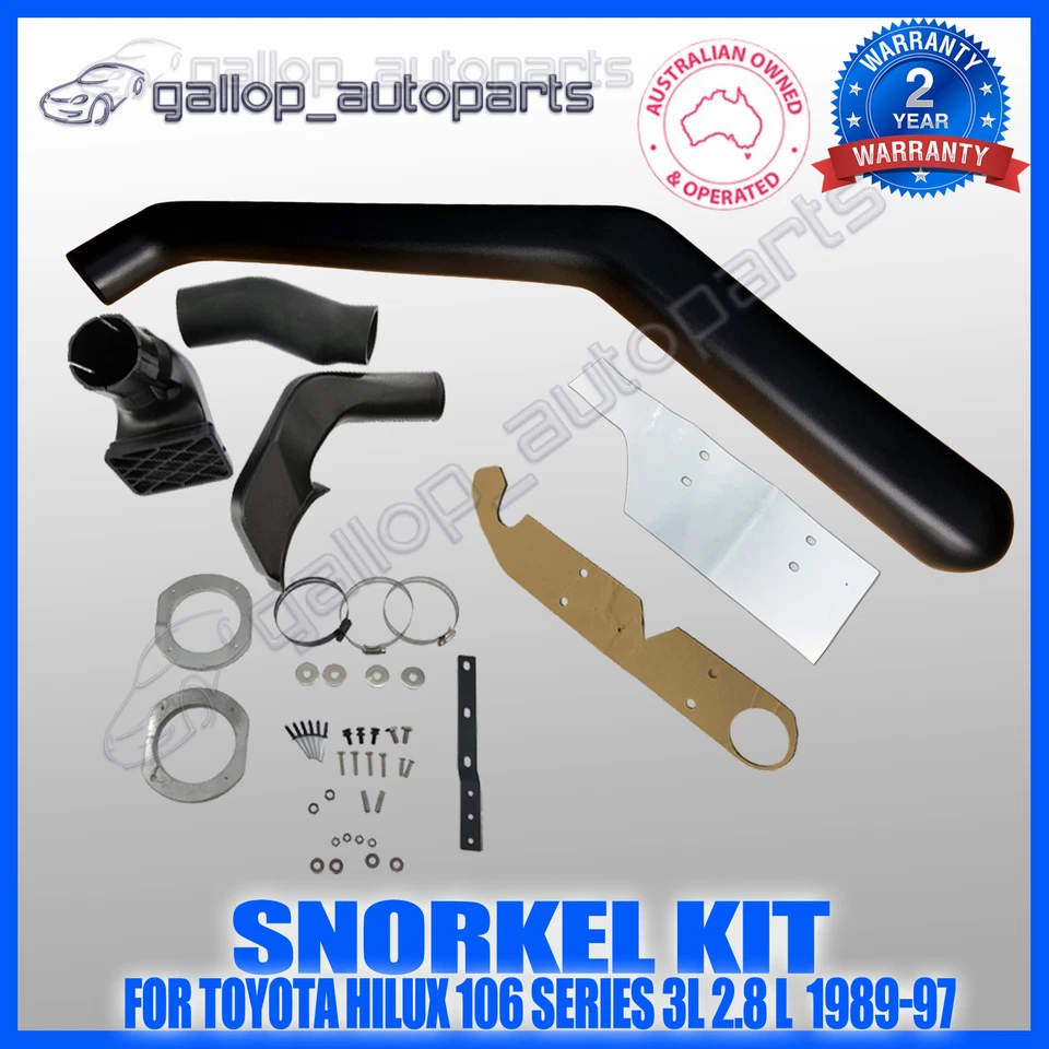 Snorkel Kit For Toyota Hilux 106 Series Diesel LN130 3L Engine 89-97 4x4 4wd AU - image 1 of 4