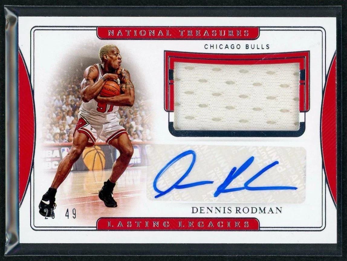 Dennis Rodman Basketball Trading Cards Chicago Bulls Sports