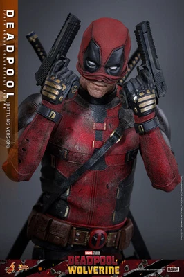 Hot Toys 1/6 Scale Deadpool (Battling Version) MMS782 Action Figure - Image 1 of 4