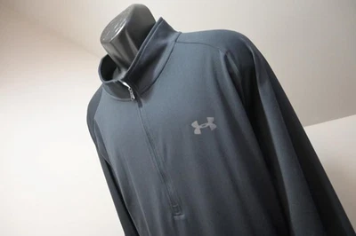 Chaqueta Under Armour 1/4 Cremallera Rendimiento Suelta Atlética Para Hombres Talla 4XLT 4XL ALTA Foto 1 de 4