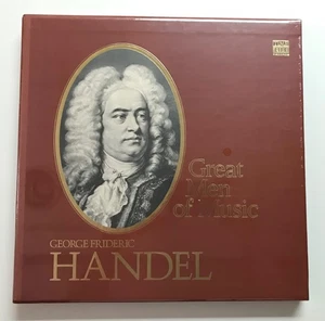 HANDEL: Time Life Great Men of Music (Vinyl 4 LP Box Record Sealed) - Picture 1 of 3
