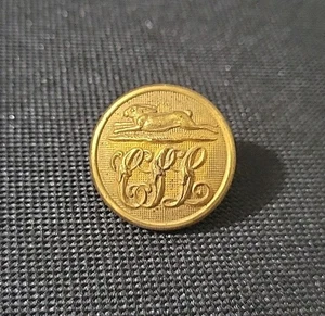 Antiker Jagdknopf Windhund CSL Firmin & Sons London Stanford Vale Livery - Bild 1 von 10