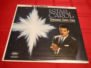 Tennessee Ernie Ford The Star Carol 1962 LP Silent Night Adeste Joy Hark! Noel - Imagen 1 de 8