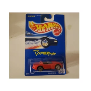 Hotwheels Version #210 Dodge Viper Rt,/ 10nrw On The Blister New - Picture 1 of 2