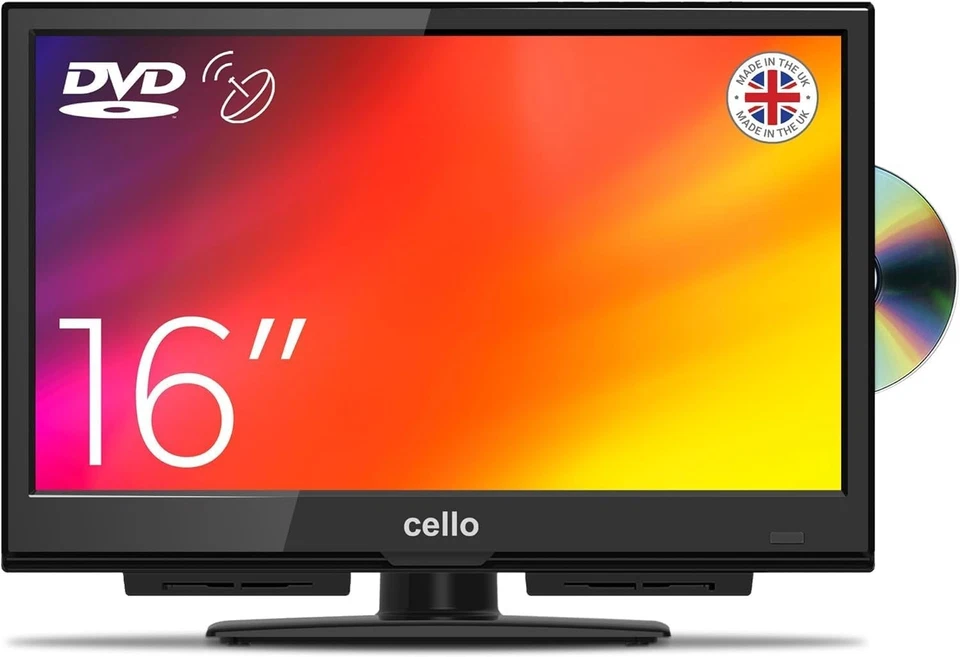 Cello 16 inch Smart LED with Built-in DVD Player - Image 1 of 1
