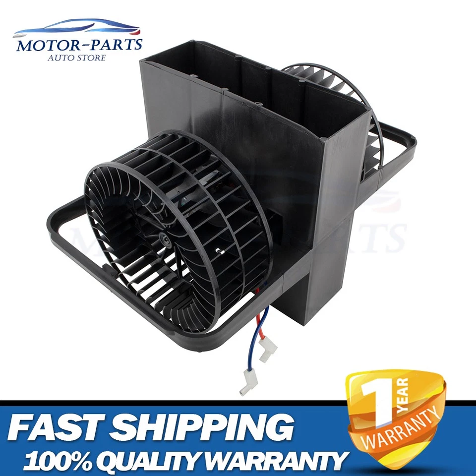 Motor soplador calentador HVAC con jaula ventilador para BMW E38 E65 740i 740iL 750iL 1995-2001 Foto 1 de 4