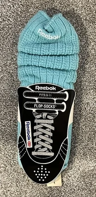 VTG 80’s Reebok International Slouch Scrunchie Aerobic Flop Sock Sz 9-11 - Image 1 of 4