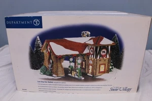 Department 56 The Original Snow Village Last Stop Tankstelle Nr 55012 - Bild 1 von 23