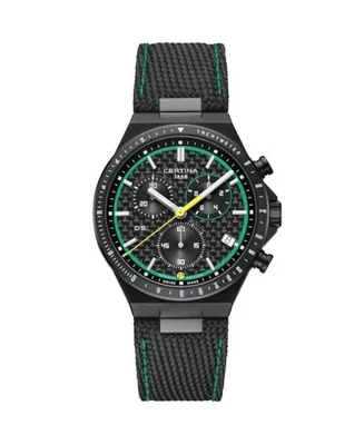 Reloj informal de cuarzo analógico para hombre CERTINA vestido clásico esfera negra impermeable redondo Foto 1 de 4