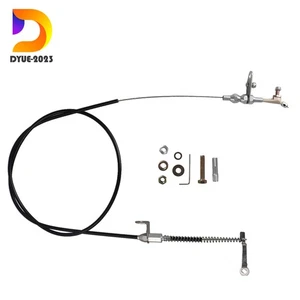 Black Kickdown Cable Kit for Ford AOD Transmission KD-2AODU - Foto 1 di 11