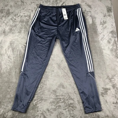Adidas Track Pants 3 Stripe Tiro 23 GRAY Soccer Running IB8478 Men’s Size XLT - Image 1 of 4
