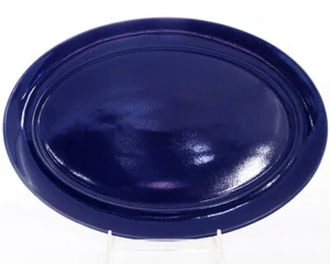 POTPOURRI BLUE by Denby Oval Platter 12.5" NEW NEVER USED made in England - Picture 1 of 4