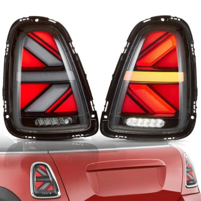Pair Red LED Tail Light For Mini Cooper One R56 R57 R58 R59 2007-2013 Rear Light - Image 1 of 4