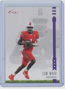 Sage Purple #1 Cam Ward 2025 radiocontrol Tennessee/Miami - Imagen 1 de 2