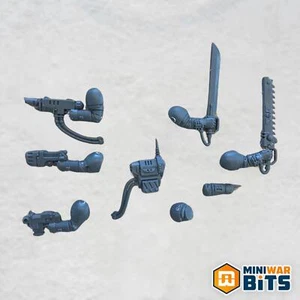 Kasrkin Sergeant Upgrade Bits - Warhammer 40k Kill Team Imperial Guards - Picture 1 of 1