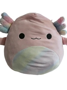 Juguete de peluche suave Squishmallows original Archie The Rainbow Axolotl 16" - Imagen 1 de 4
