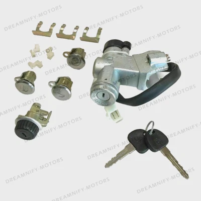 Ignition Switch Steering Door Glove Box Lock Set For Suzuki Samurai SJ410 SJ413 - Image 1 of 4