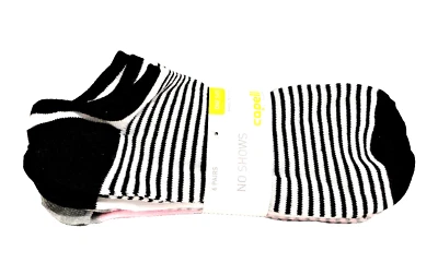 Calcetines Mujer No Show Multicolor 6 Pares Mezcla Poliéster OSFA Capelli  Foto 1 de 4