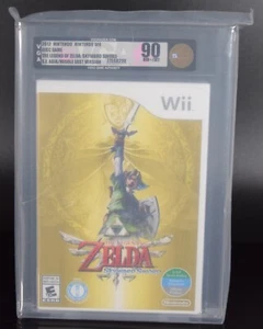 VGA Graded 90 The Legend of Zelda: Skyward Sword (Wii) quasi nuovo +/mt edizione mondiale oro - Foto 1 di 2