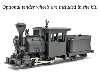 HOn3 Scale TMW 0-4-0 H.K. Locomotive à vapeur Porter avec kit tender moteur c... - Photo 1/4