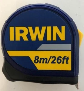 Irwin 1789113 26' x 1" Blade Inch & Millimeter Tape Measure - Picture 1 of 3