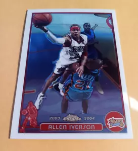 Allen Iverson 2003-04 Topps Chrome #3 Philadelphia 76ers - NBA - Picture 1 of 3