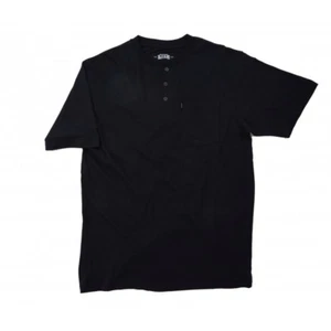 Key Short Sleeve Heavyweight Henley Pocket T, Key Short Sleeve T Key 825 Navy - Picture 1 of 1