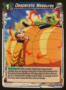 Desperate Measures | DB1-040 C | Azul | Battle Evolution | Dragonball Super JCC - Imagen 1 de 3