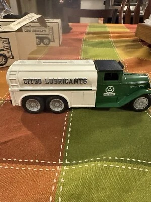 Banco de transporte vintage 1992 Ertl coleccionable - 1930 Diamond T "Citgo" #4, como nuevo Foto 1 de 4
