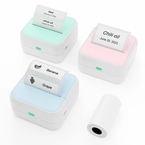 S1 Bluetooth Label Maker Machine Wireless Thermal Label Printer Sticker Gift AU - Picture 1 of 23
