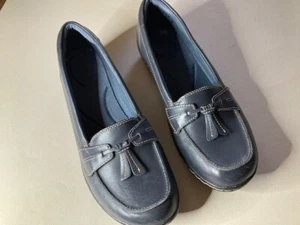 Clarks Collection Slipper Halbschuhe Ashland Bubble marineblau Damengröße 11M - Bild 1 von 6