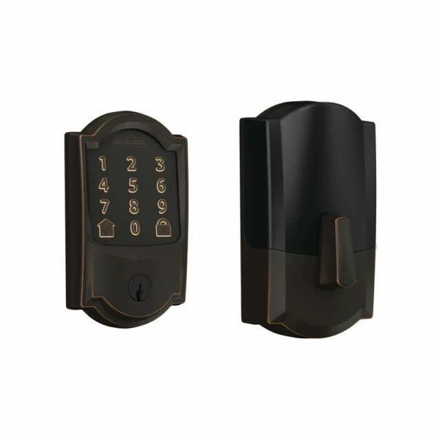 Schlage BE489WBVCAM716 Encode Smart WiFi Deadbolt -  Aged Bronze