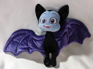 Disney Store Vampirina Vee Fledermaus Plüschtier schwarz & lila Flügel 8,5 Zoll - Bild 1 von 2