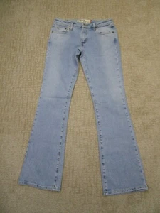 Vintage Levis Jeans Women 9 Blue Low Rise Bootcut Pants Light Wash Tall Y2K 00s - Picture 1 of 9