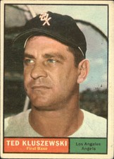1961 Topps Baseball Card #65 Ted Kluszewski - VG-EX