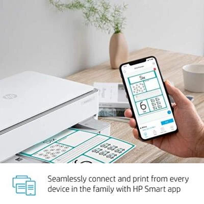 HP ENVY 6055e All-in-One Wireless Color Printer, with bonus 6 months free Ins... - Image 1 of 4