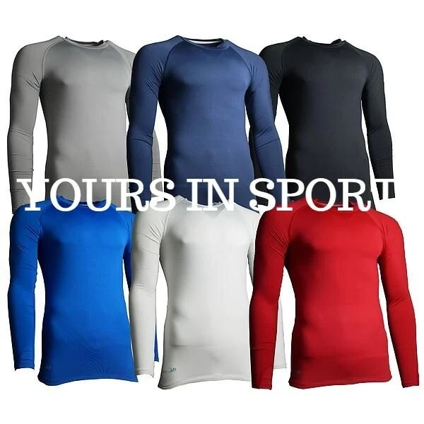 PRECISION BASE LAYER - ADULTS, KIDS, RED, BLACK, ROYAL, NAVY, WHITE- THUMB HOLES - Image 1 of 1