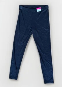 Leggings Flirtitude Active Taglia Large Donna Nero Foglio Nebbia - Foto 1 di 5