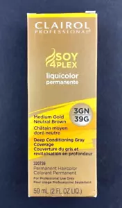 Clairol Professional SOY4PLEX LiquiColor Permanent Hair Color MEDIUM GOLD - NEW - Picture 1 of 1