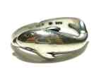 ESTATE WOMENS MID SIZE DOLPHIN KABANA STERLING SILVER RING BAND SIZE 6.25