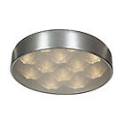 Access Lighting 70081LEDD-BSL-ACR Meteor Dimmable LED Flush-Mount - Brushed Stee