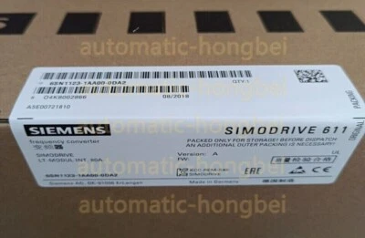 6SN1123-1AA00-0DA2 SIEMENS SIMODRIVE Power Module 6SN1123-1AA00-0DA2 - Image 1 of 4