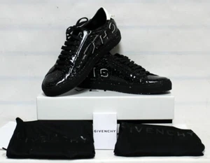 Men's GIVENCHY Urban Street High Gloss Sneaker, Size 41, Black/White - Picture 1 of 7