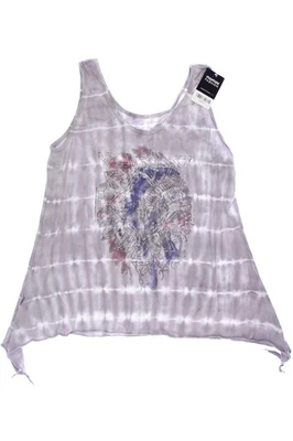 Affliction Top Damen Trägertop Tanktop Unterhemd Gr. L Baumwolle Grau #8q1wlv3 - Bild 1 von 4