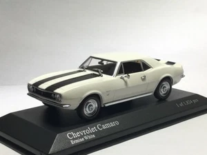 ≠Minichamps 1:43 Chevrolet Camaro 1967 White Art. Nr: 400 142720≠ - Foto 1 di 9