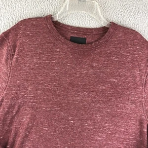 01.Algo Sweatshirt Herren XL Rot Rundhals Freizeit Activewear Langarm Pullover - Bild 1 von 9