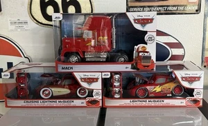 🔥JADA 1:24 BUNDLE🔥DISNEY CARS MACK, CRUISING & CARS 1 MCQUEEN GORGEOUS CARS!!! - Picture 1 of 5