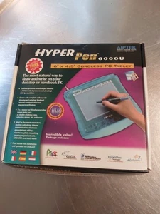 Vintage PC Grafiktablett AIPTEK HYPER PEN T-6000U Mit Stift Unbenutzt - Photo 1/7