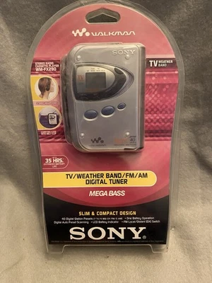 SONY  WALKMAN WM-FX290  AM/FM/TV WEATHER BAND RADIO & CASSETTE PLAYER - NEW ! - Image 1 of 2