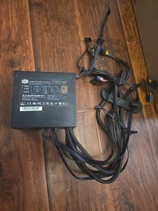 Cooler Master Gm Series G750M Compact 750W 80 Plus Bronze RS-750-AMAA-B1 CABLES - Picture 1 of 5